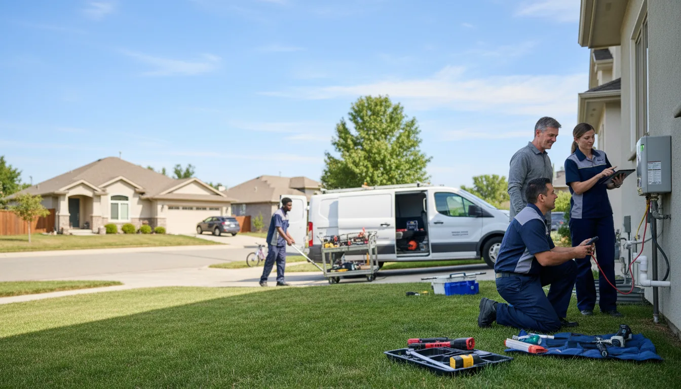 Tankless water heater service in Washburn, TN